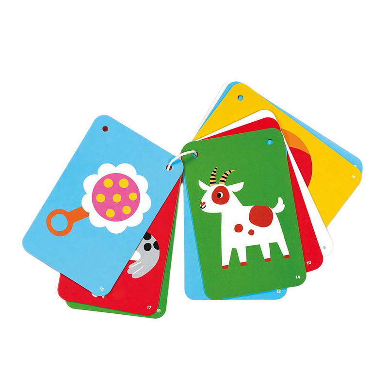 Load image into Gallery viewer, Banana panda - hoogcontrast babykaarten - 6-9 maanden