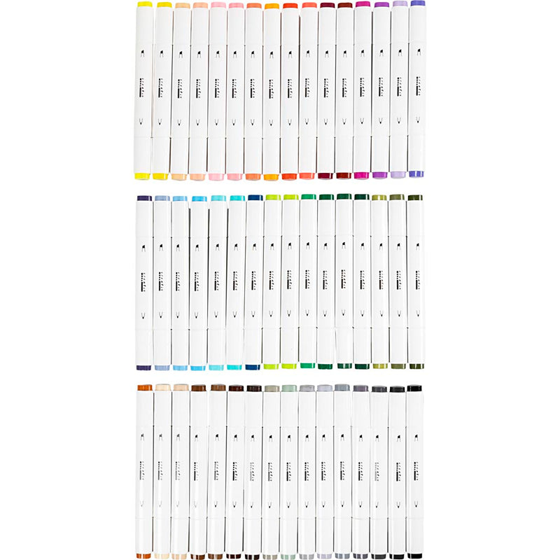 Load image into Gallery viewer, Creativ company tekenstift lijndikte 1+8mm standaardkleuren - 48st.