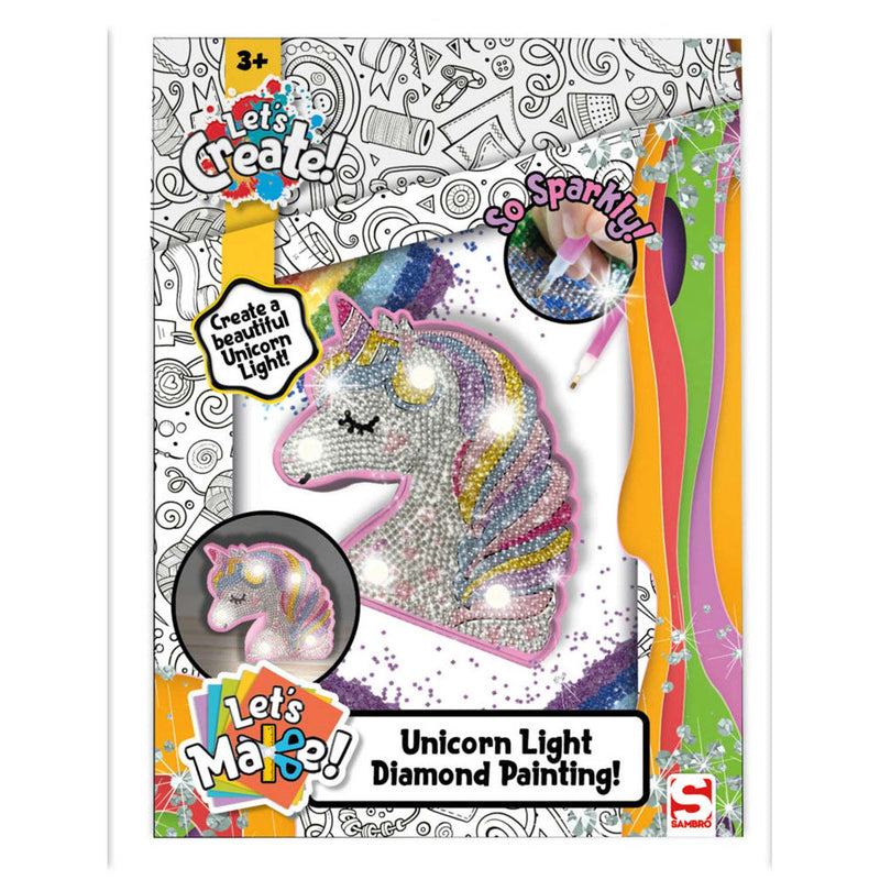 Load image into Gallery viewer, Sambro Diamond Art Eenhoorn Lamp