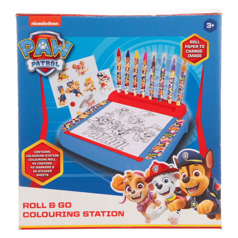 Load image into Gallery viewer, Sambro paw patrol tekenbord met rol kleurset, 12dlg.
