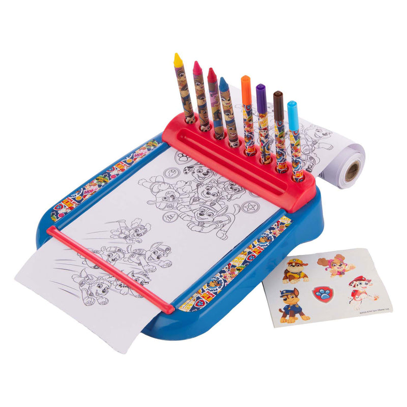 Load image into Gallery viewer, Sambro paw patrol tekenbord met rol kleurset, 12dlg.