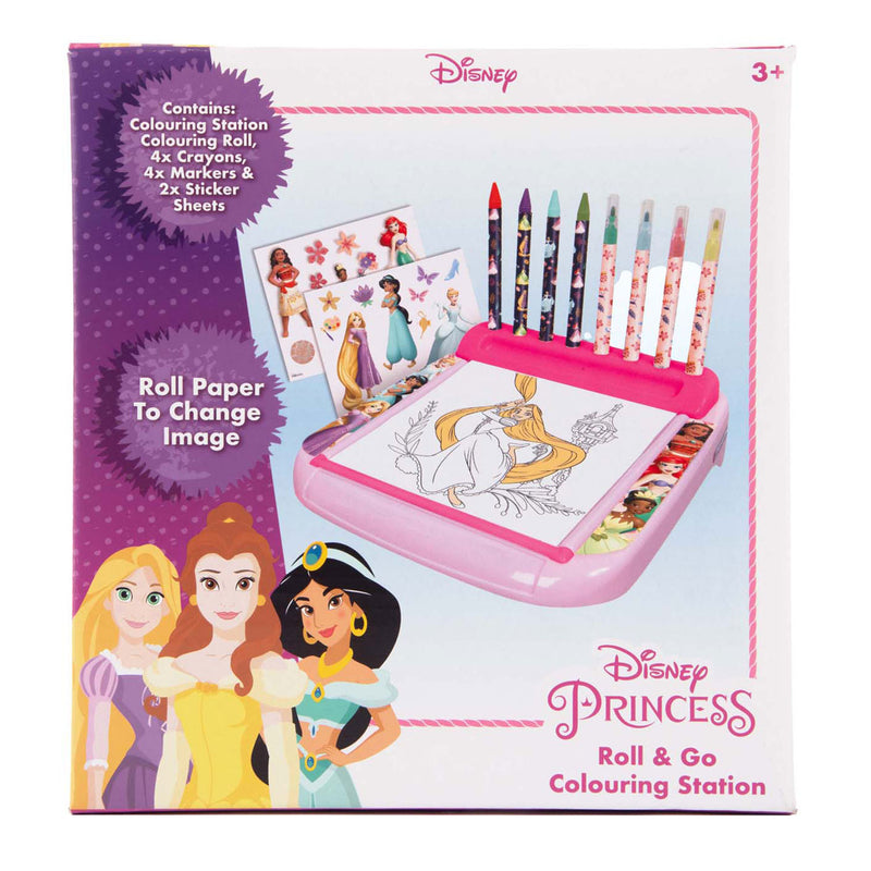 Load image into Gallery viewer, Sambro disney princess tekenbord met rol kleurset, 12dlg.