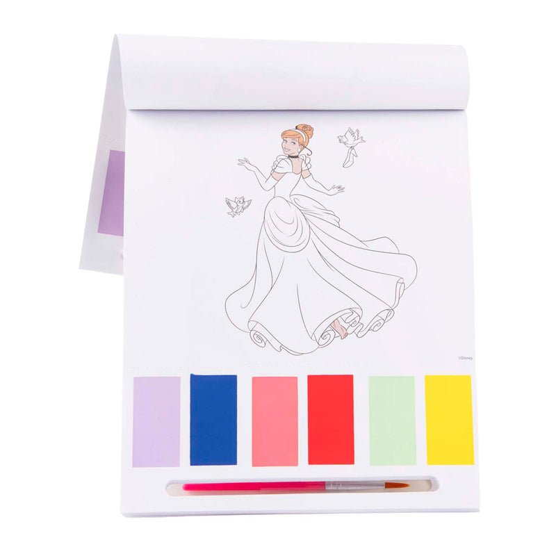 Afbeelding laden in galerijviewer, Sambro disney princess kleuren met water kleurblok, 27dlg.