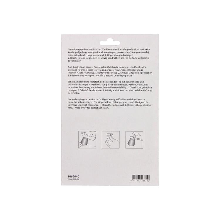 Load image into Gallery viewer, Mack 1069040 - super-vilt zelfklevend bruin 112 x 150 mm 2 st pcs | 12 stuks