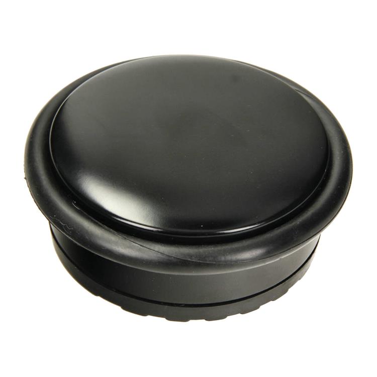 Load image into Gallery viewer, Mack 1069043 - zware deurstop zwart 1,3 kg ø 95mm hoogte 35mm | 6 stuks