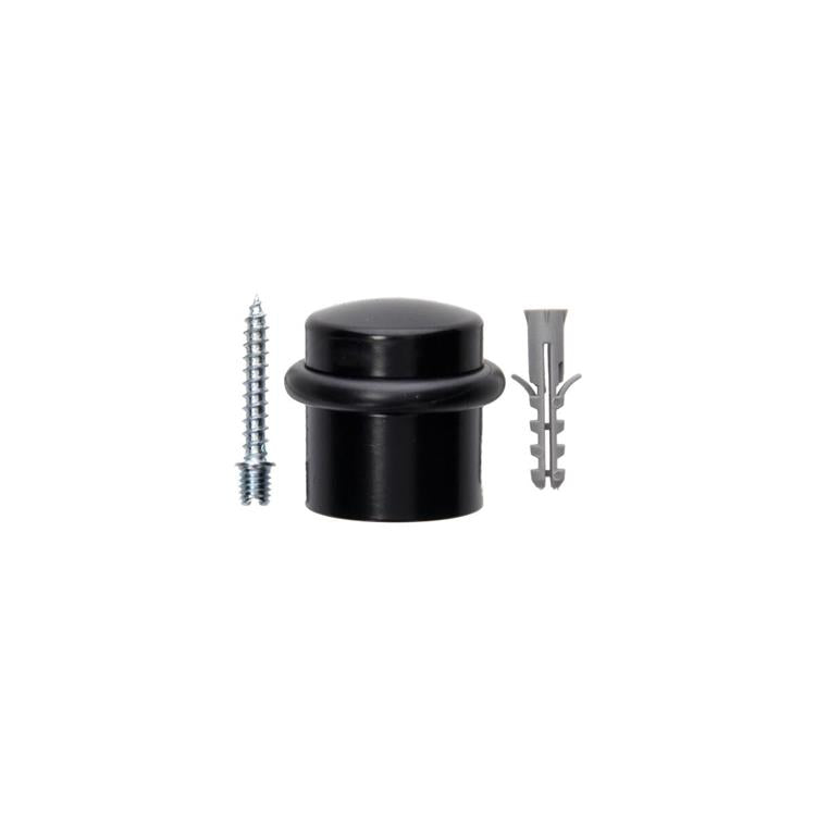 Load image into Gallery viewer, Mack 1069031 - deurstop cilindermodel zwart ø 30h35 mm 1 st pc | 6 stuks