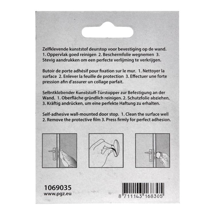 Load image into Gallery viewer, Mack 1069035 - deurstop zelfklevend zwart ø 40 mm 2 st pcs | 6 stuks