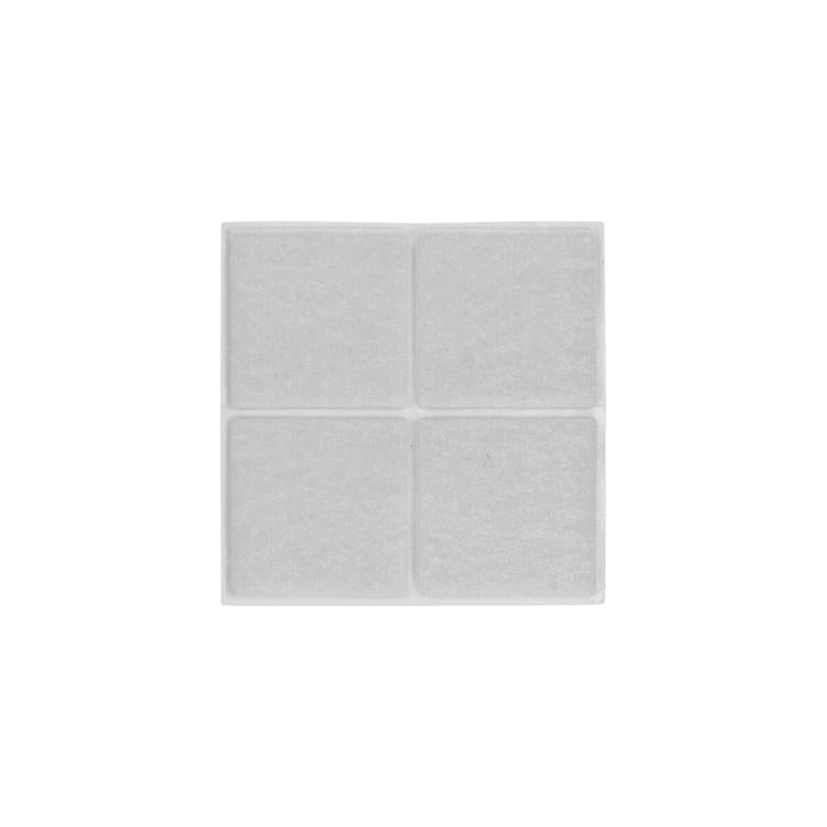 Load image into Gallery viewer, Mack 1069038 - super-vilt zelfklevend wit 34 x 34 mm 8 st pcs | 12 stuks