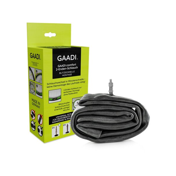 Load image into Gallery viewer, Gaadi binnenband comfort 16 -29 dv40 60-74 mm
