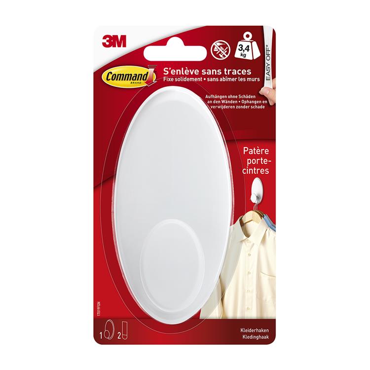 Afbeelding laden in galerijviewer, 3m 1062766 - command kledinghaak | 4 stuks