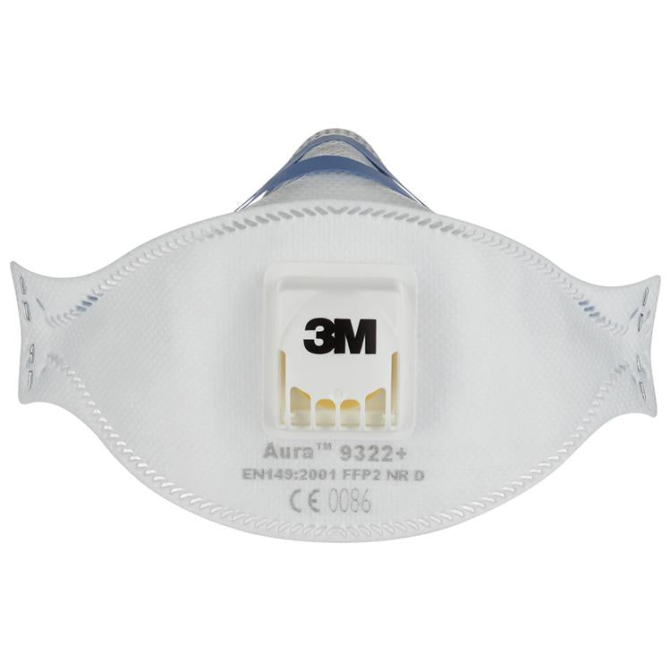 Load image into Gallery viewer, 3m 1062200 - aura fijnst.masker handsch.9332pro5, ffp2 ventiel, 5 pk | 1 stuks