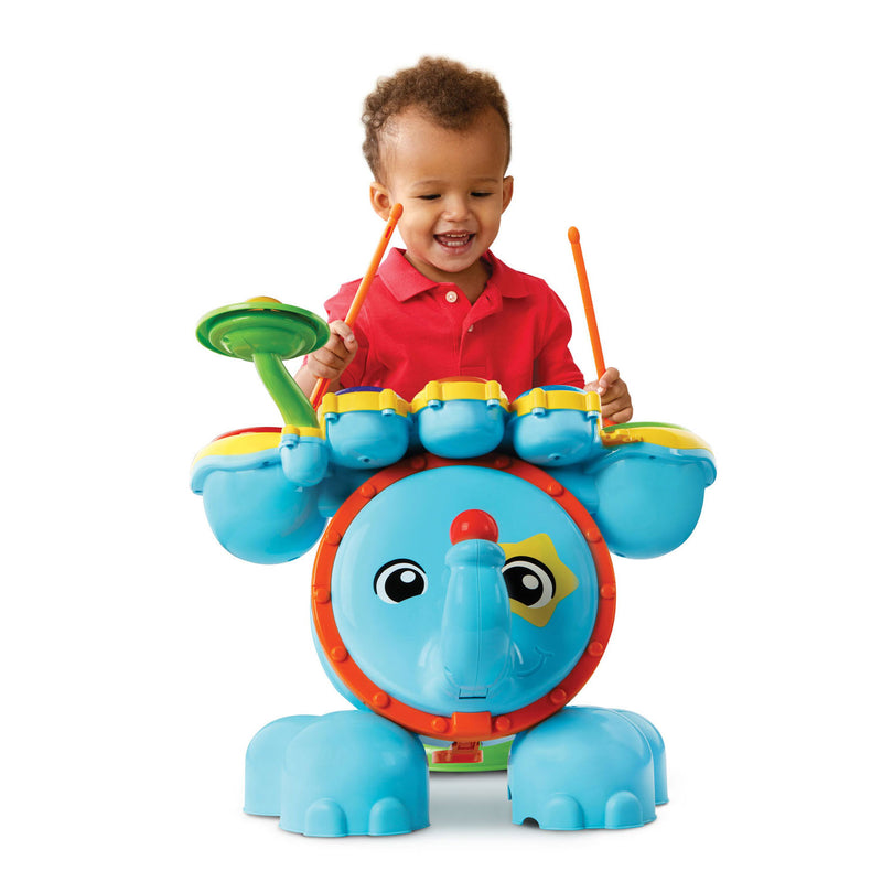 Load image into Gallery viewer, VTech Leer Drumstel junior blauw