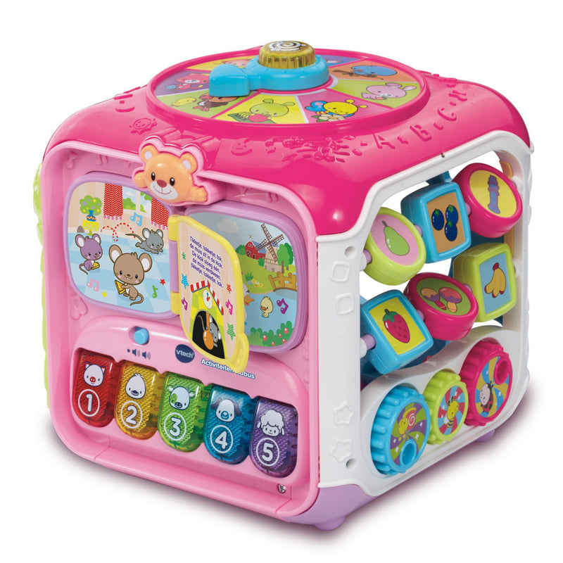 Afbeelding laden in galerijviewer, Vtech activiteiten kubus roze