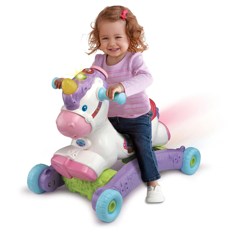 Load image into Gallery viewer, Vtech hobbel en speel eenhoorn - interactief babyspeelgoed - leren muziek - van 1 tot 4 jaar