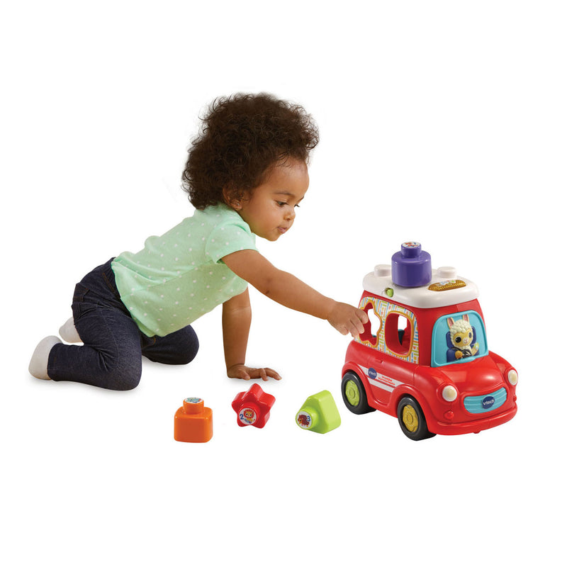 Load image into Gallery viewer, Vtech vrolijke vormenauto