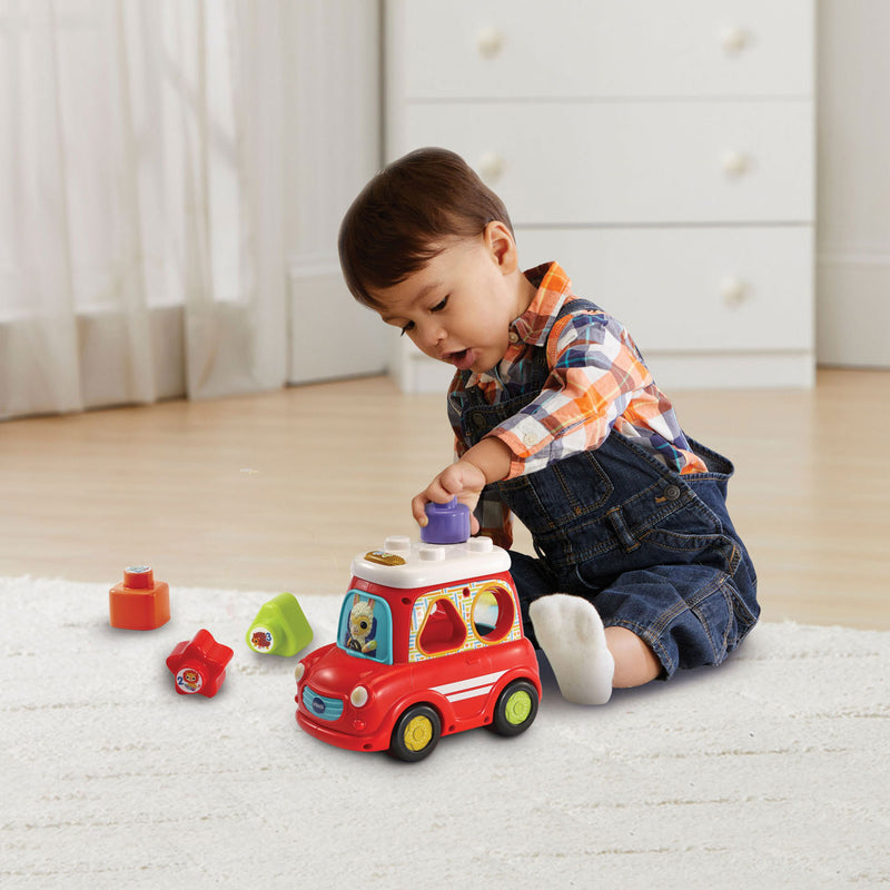 Load image into Gallery viewer, Vtech vrolijke vormenauto