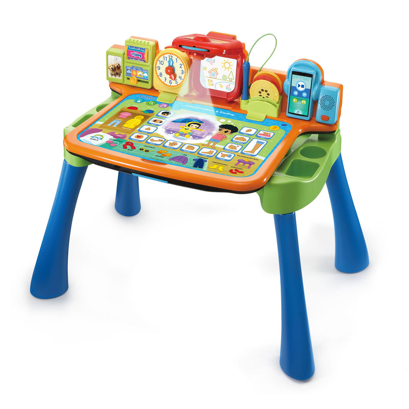 Load image into Gallery viewer, Vtech mijn magisch bureau 5 in 1 - interactief speelgoed - kinder bureau - peuter tafel - voor jongens meisjes