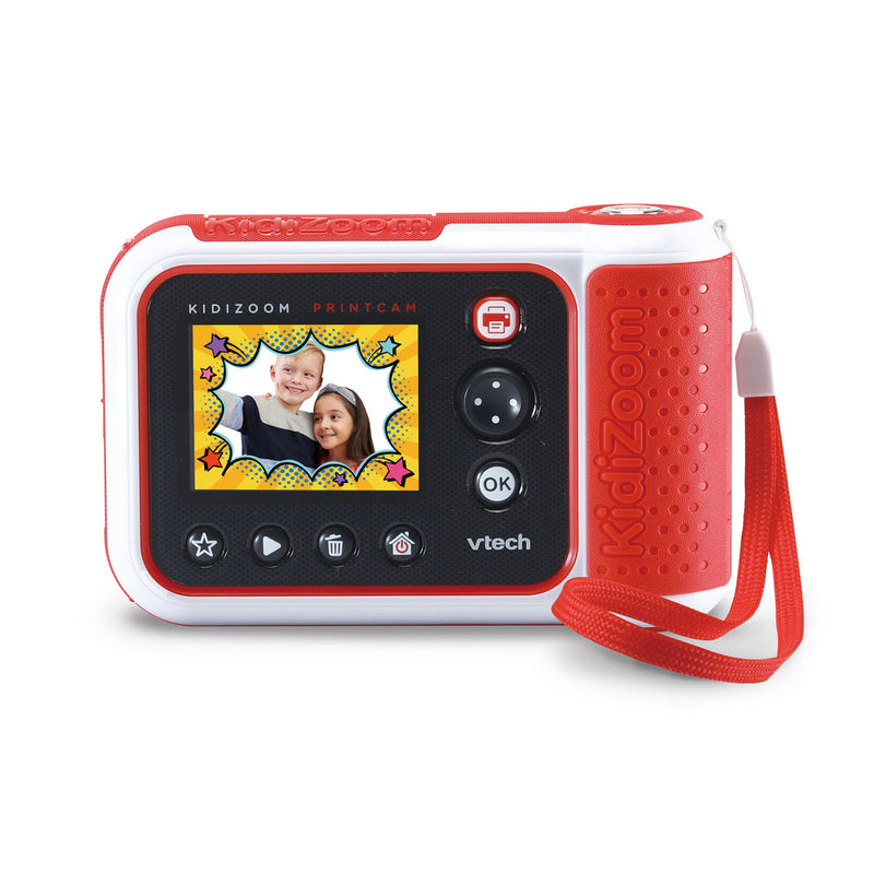 Load image into Gallery viewer, VTech Kindercamera KidiZoom PrintCam junior rood wit 4-delig