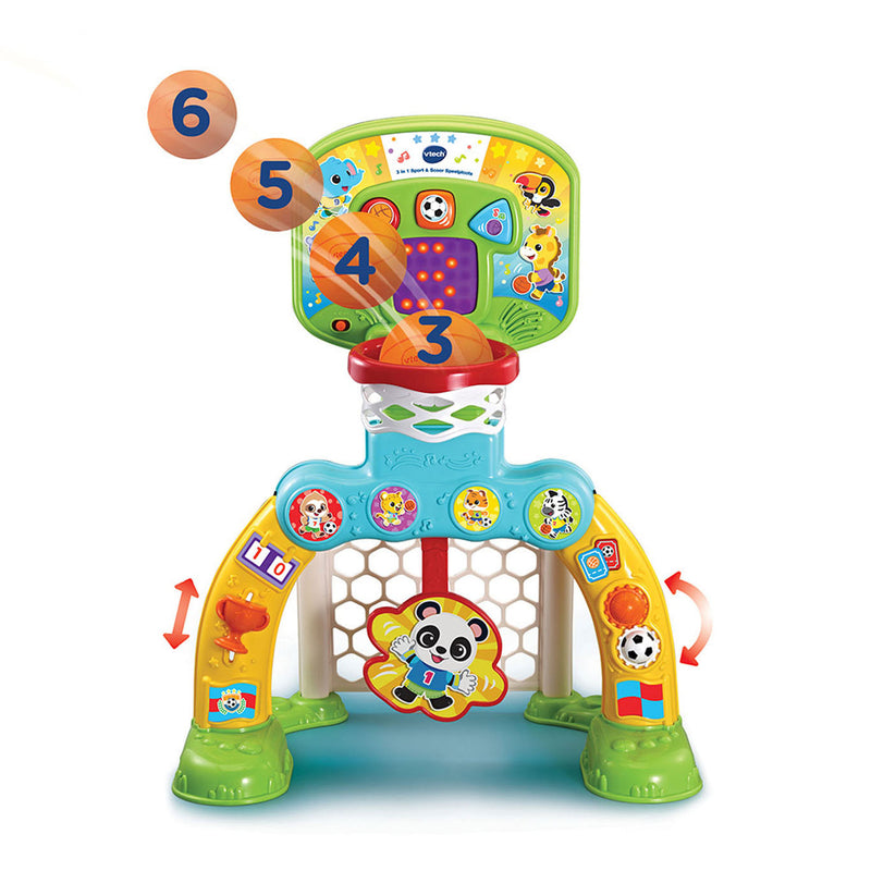 Load image into Gallery viewer, Vtech sport scoor speelplaats 3in1