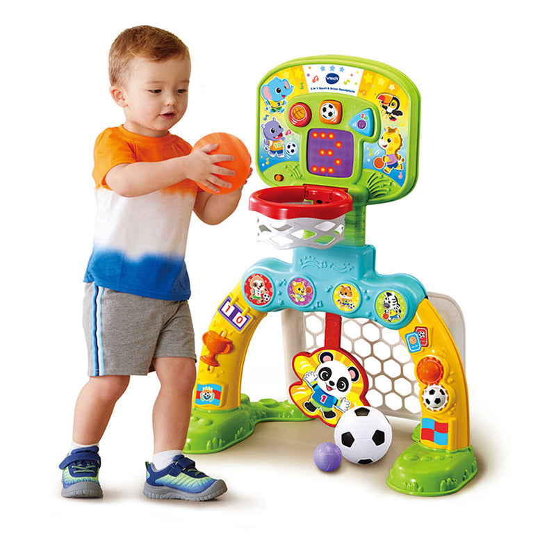 Load image into Gallery viewer, Vtech sport scoor speelplaats 3in1