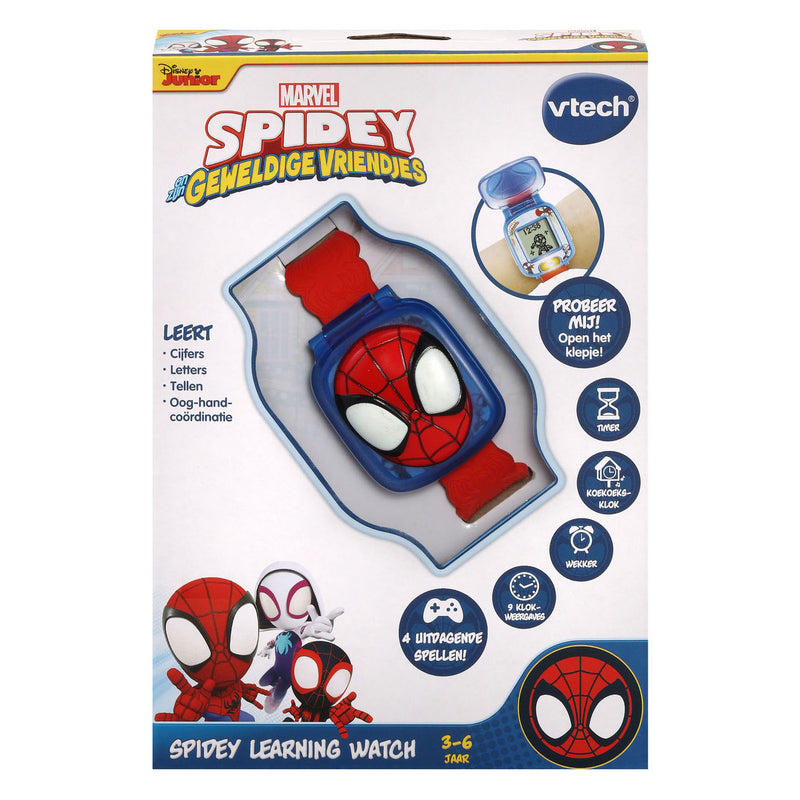 Load image into Gallery viewer, Vtech spidey learning watch - educatief speelgoed - maak kennis met cijfers, vormen en problemen oplossen - cadeau - 3 tot 7 jaar