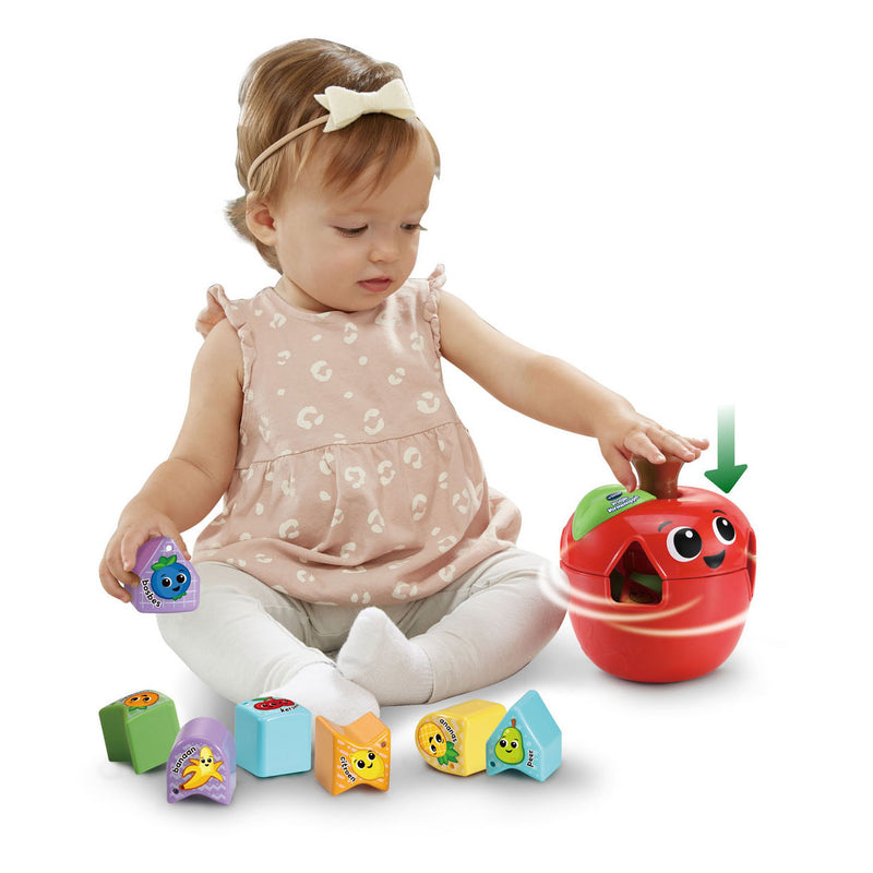 Load image into Gallery viewer, Vtech baby vrolijke vormen appel | 2 stuks