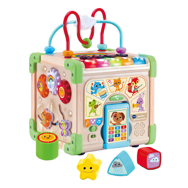 Load image into Gallery viewer, Vtech Green Speelpret Activiteitenkubus