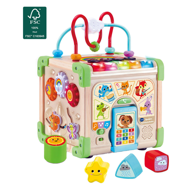 Load image into Gallery viewer, Vtech Green Speelpret Activiteitenkubus