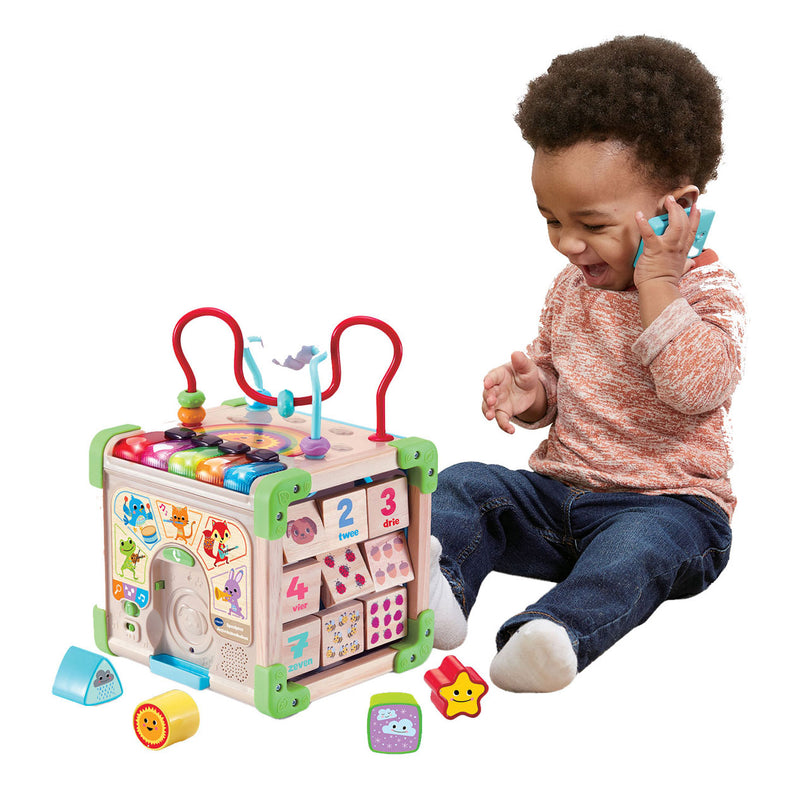 Load image into Gallery viewer, Vtech Green Speelpret Activiteitenkubus