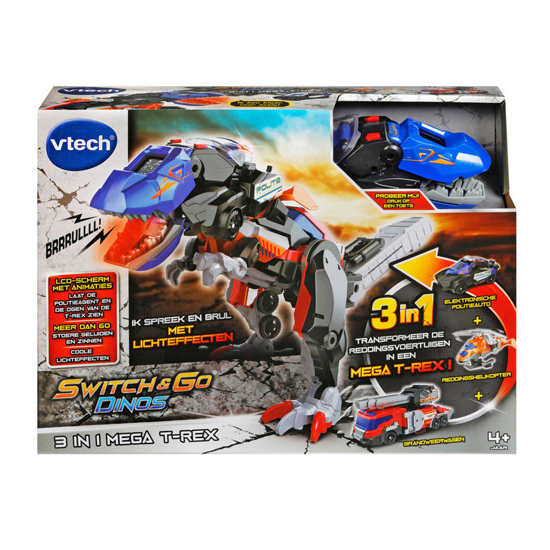 Afbeelding laden in galerijviewer, VTech Switch Go Dino's 3 in 1 Mega T-Rex