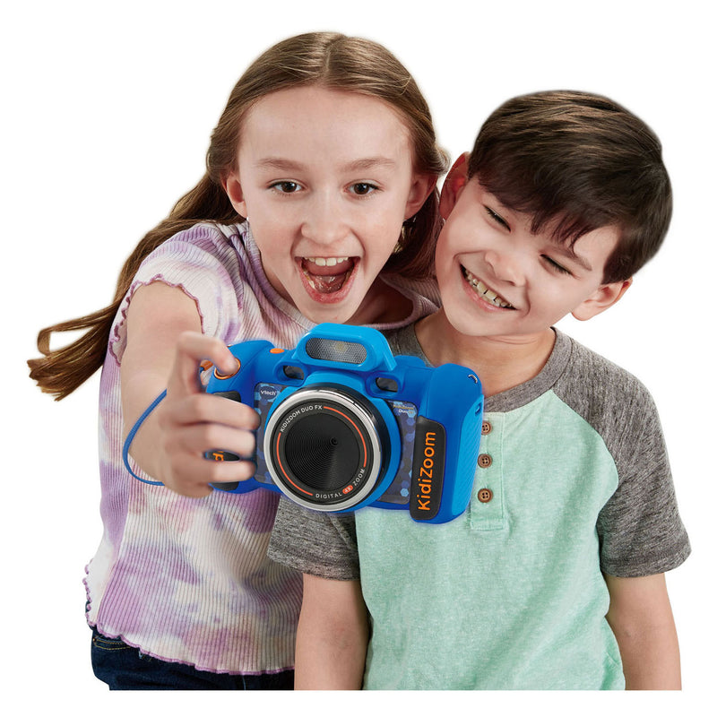 Load image into Gallery viewer, Vtech kidizoom duo fx kindercamera - interactief speelgoed - foto's en video's maken - speelgoed vanaf 4 jaar - blauw