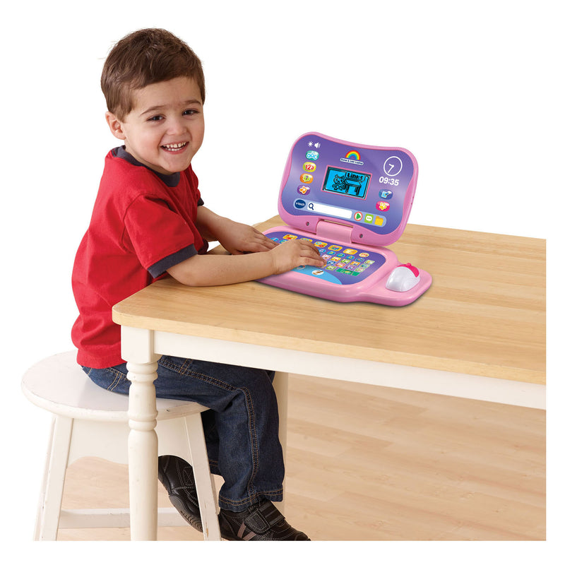 Load image into Gallery viewer, Vtech game and leer laptop roze