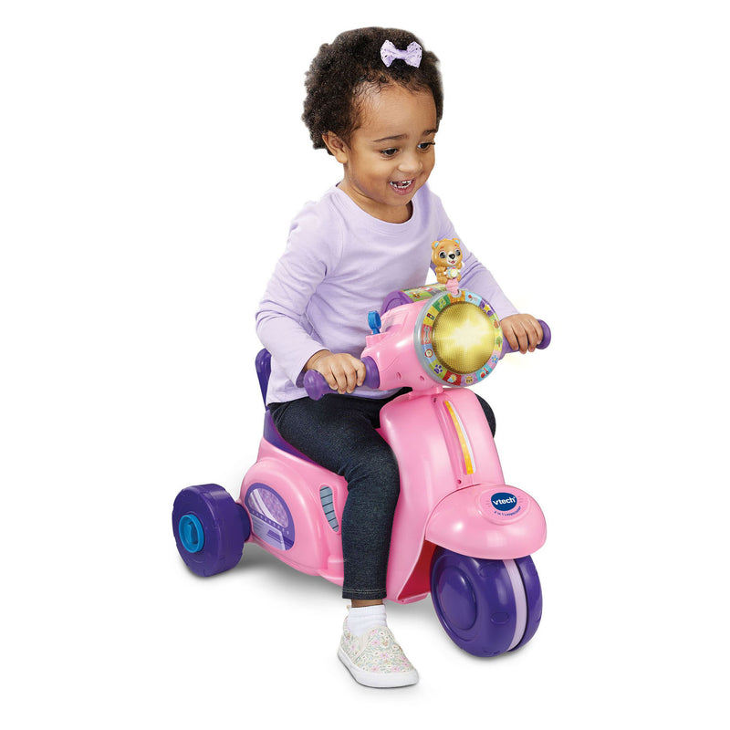 Load image into Gallery viewer, Vtech 2in1 loopscooter roze