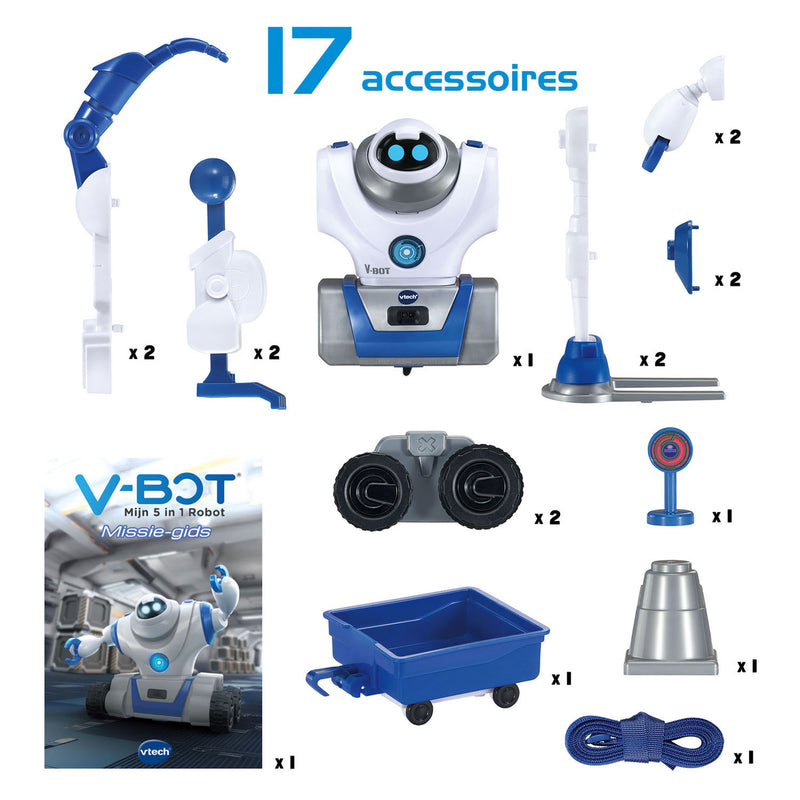 Load image into Gallery viewer, Vtech v-bot mijn 5 in 1 robot