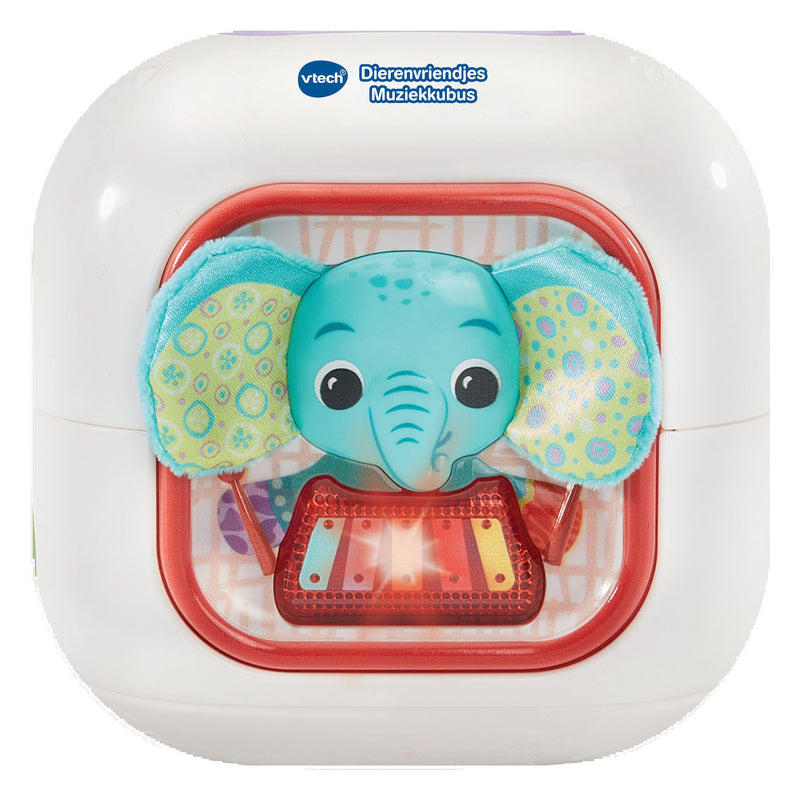 Load image into Gallery viewer, Vtech dierenvriendjes muziekkubus - educatief speelgoed - 80+ melodietjes, liedjes, geluiden en zinnetjes - speelgoed vanaf 3 maanden
