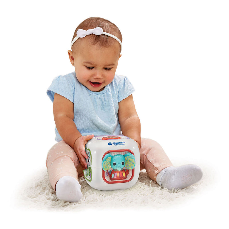 Load image into Gallery viewer, Vtech dierenvriendjes muziekkubus - educatief speelgoed - 80+ melodietjes, liedjes, geluiden en zinnetjes - speelgoed vanaf 3 maanden
