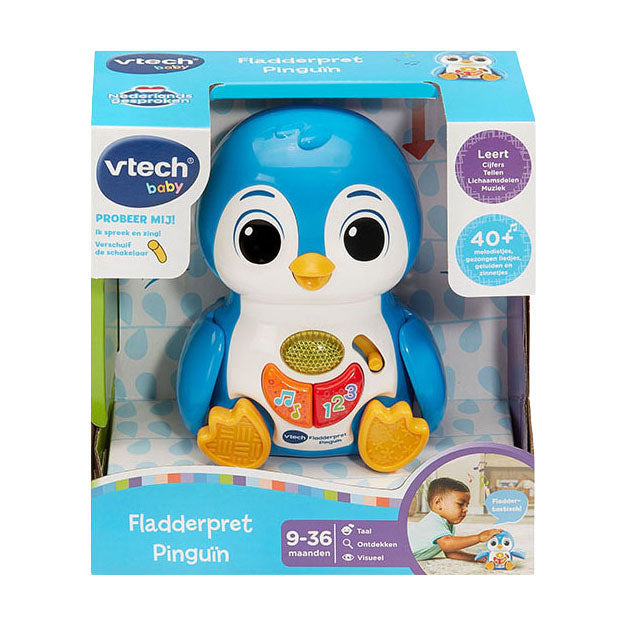 Load image into Gallery viewer, Vtech fladderpret pinguin