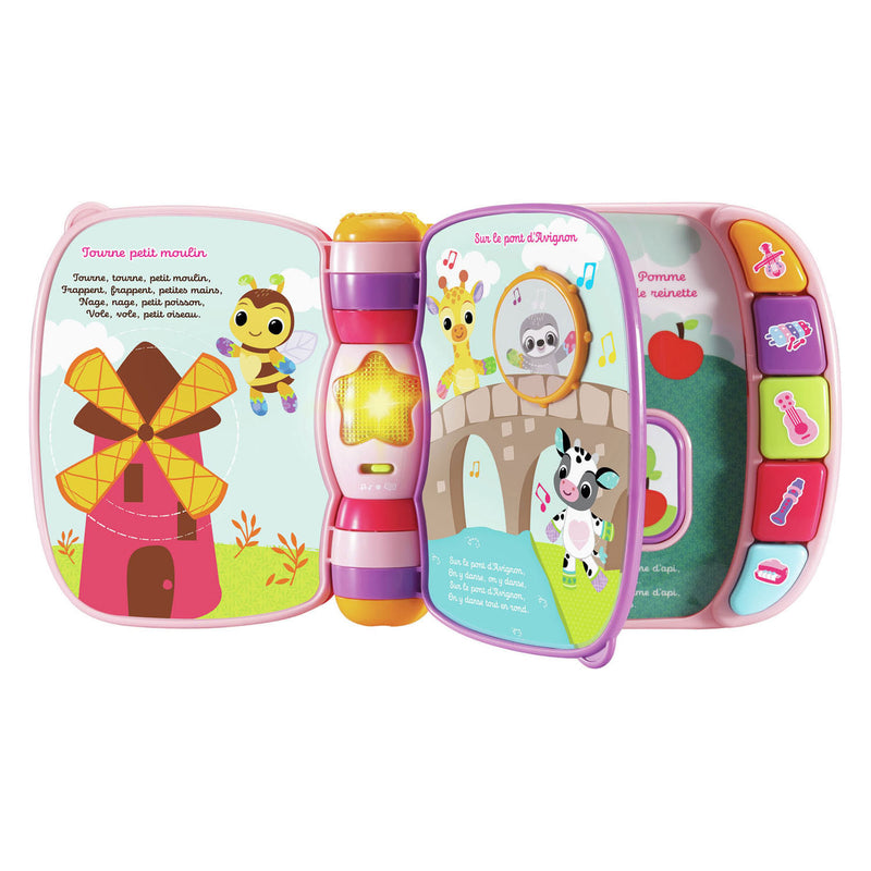 Load image into Gallery viewer, Vtech dierenvriendjes liedjesboek roze