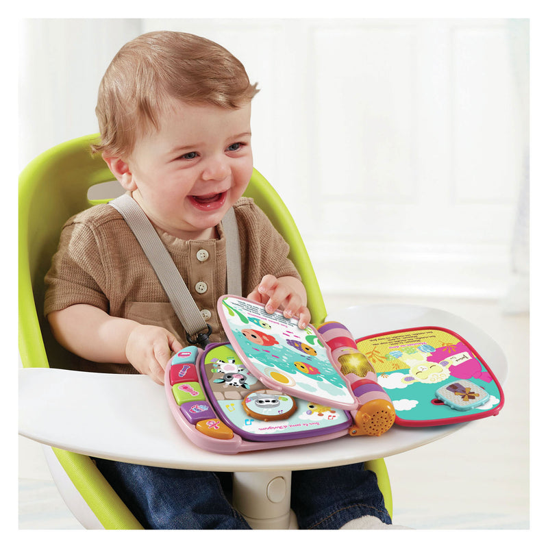 Load image into Gallery viewer, Vtech dierenvriendjes liedjesboek roze