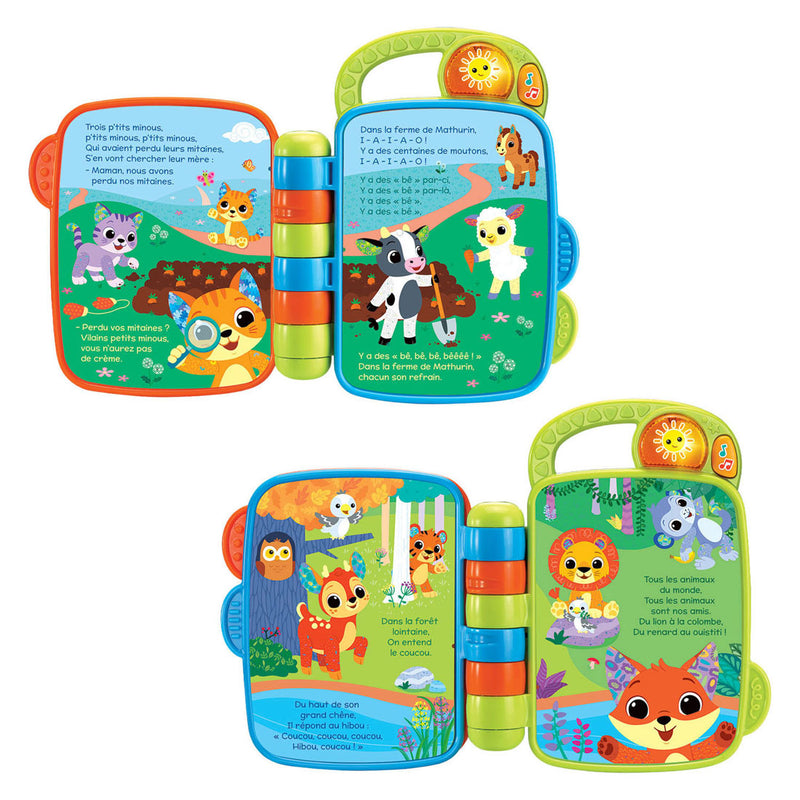 Load image into Gallery viewer, Vtech boek met kinderrijmpjes