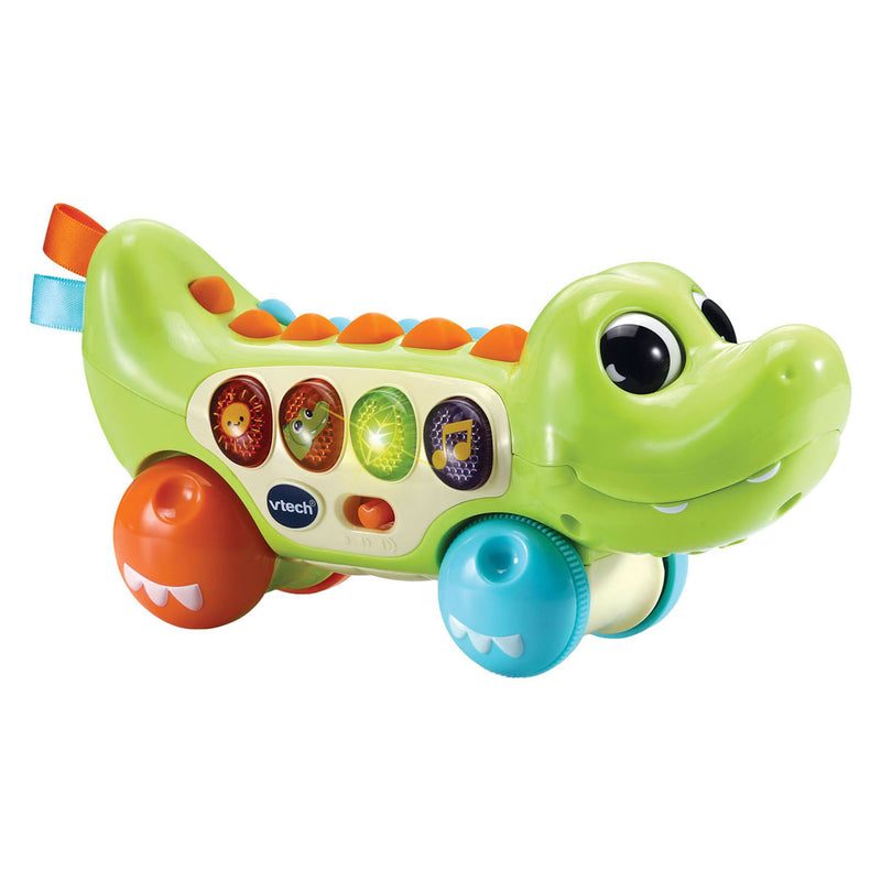 Load image into Gallery viewer, Vtech vrolijke rol krokodil