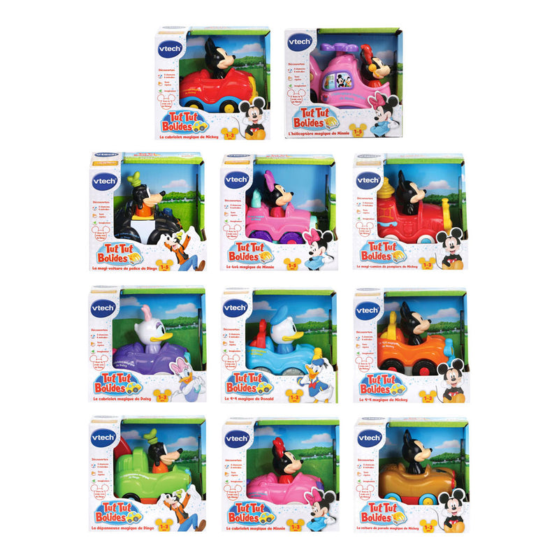 Load image into Gallery viewer, Vtech toet toet auto's disney mickey vrienden voertuig