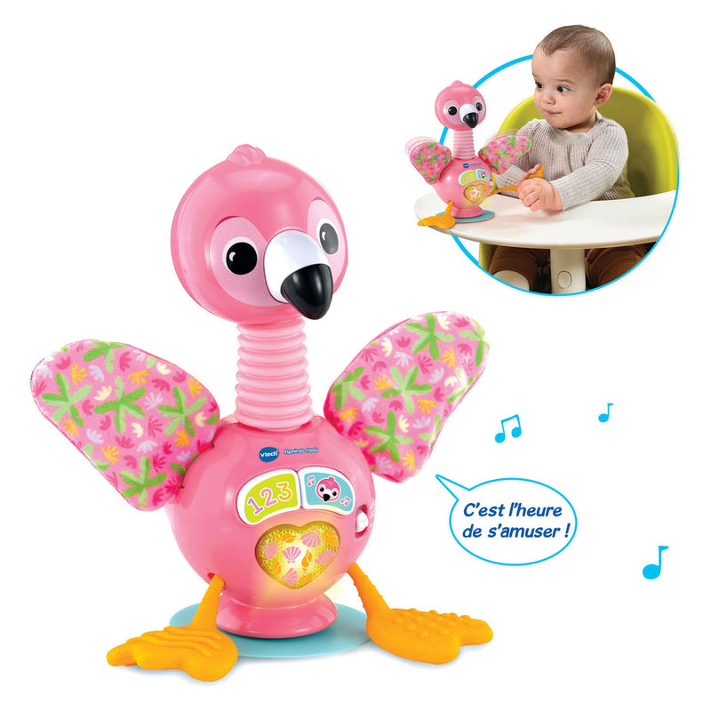 Load image into Gallery viewer, Vtech baby flamingo rigolo