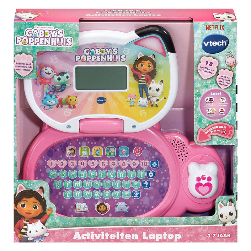 Load image into Gallery viewer, Vtech gabby’s poppenhuis activiteiten laptop