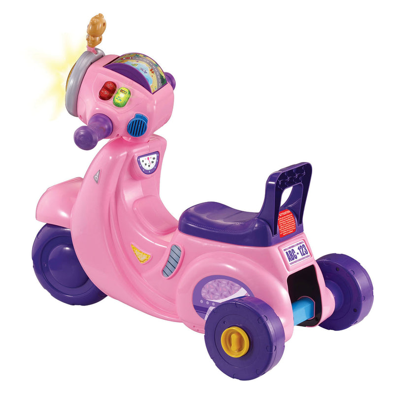 Load image into Gallery viewer, Vtech baby 2-in-1 loopfiets scooter - roze