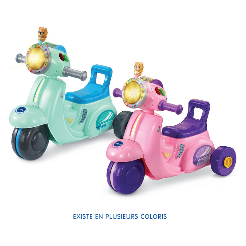 Load image into Gallery viewer, Vtech baby 2-in-1 loopfiets scooter - roze