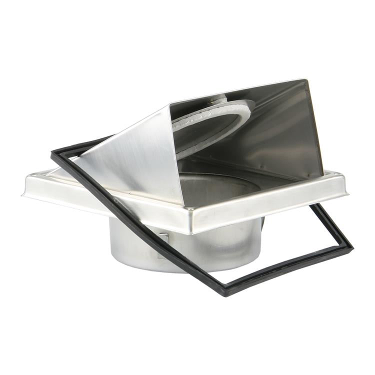 Load image into Gallery viewer, Renson 1006333 - dampkaprooster inbouw 641 inox ø 125 | 2 stuks