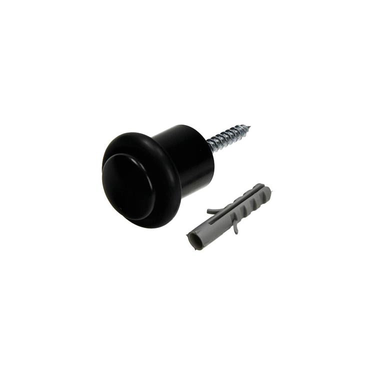 Load image into Gallery viewer, Mack 1069034 - deurstop cilindermodel zwart ø 20h30 mm 1 st pc | 6 stuks