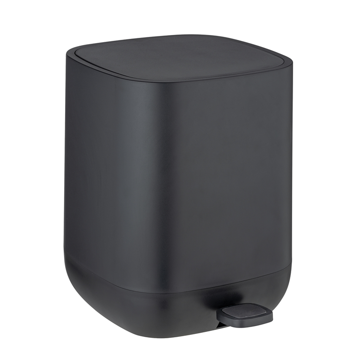 Load image into Gallery viewer, Wenko 1069577 - afvalemmer davos zw.5 ltr. ec | 1 stuks