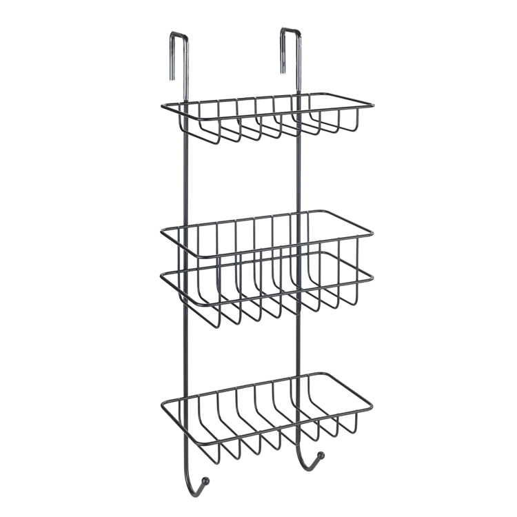 Load image into Gallery viewer, Wenko 1069610 - doucherek 3-laags revigo zwart | 1 stuks